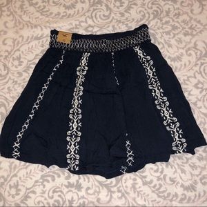 Navy Blue Hollister Skirt